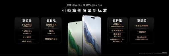 天马全新htd技术赋能荣耀magic6系列新品全球首发